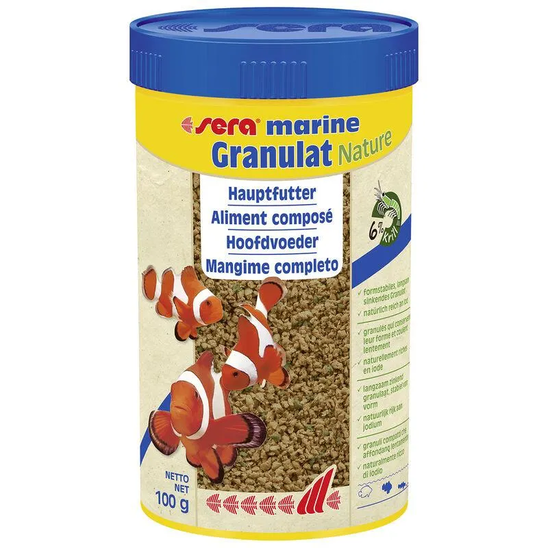 Sera Marine Granulat Nature 250ml - Scad. Gennaio 26