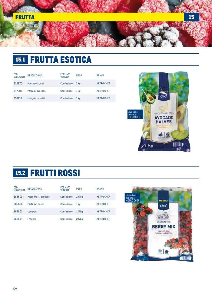 Catalogo Surgelati 2024 da 21 maggio a 31 maggio di 2025 - Pagina del volantino 100