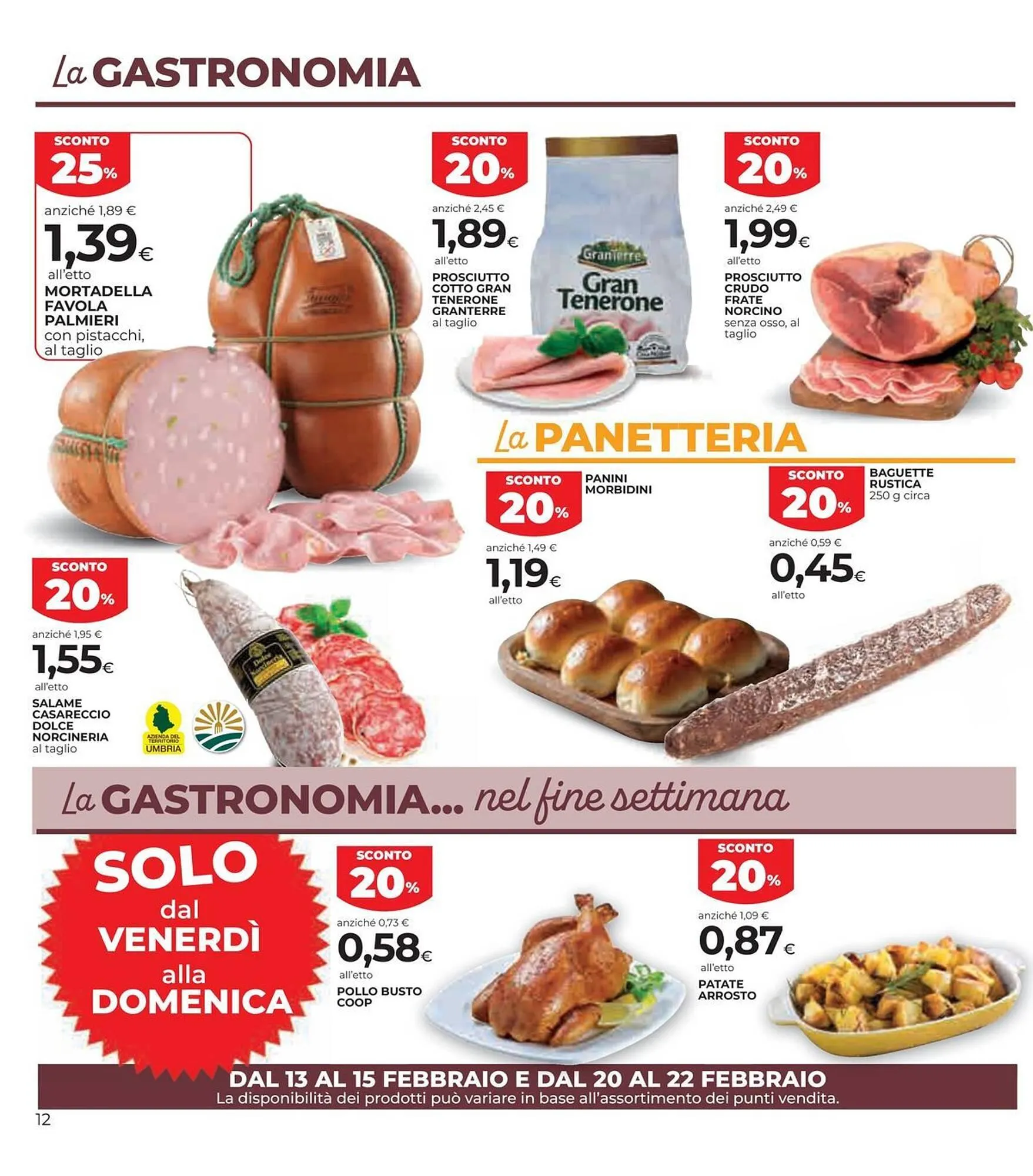 Volantino Coop da 12 febbraio a 25 febbraio di 2026 - Pagina del volantino 12