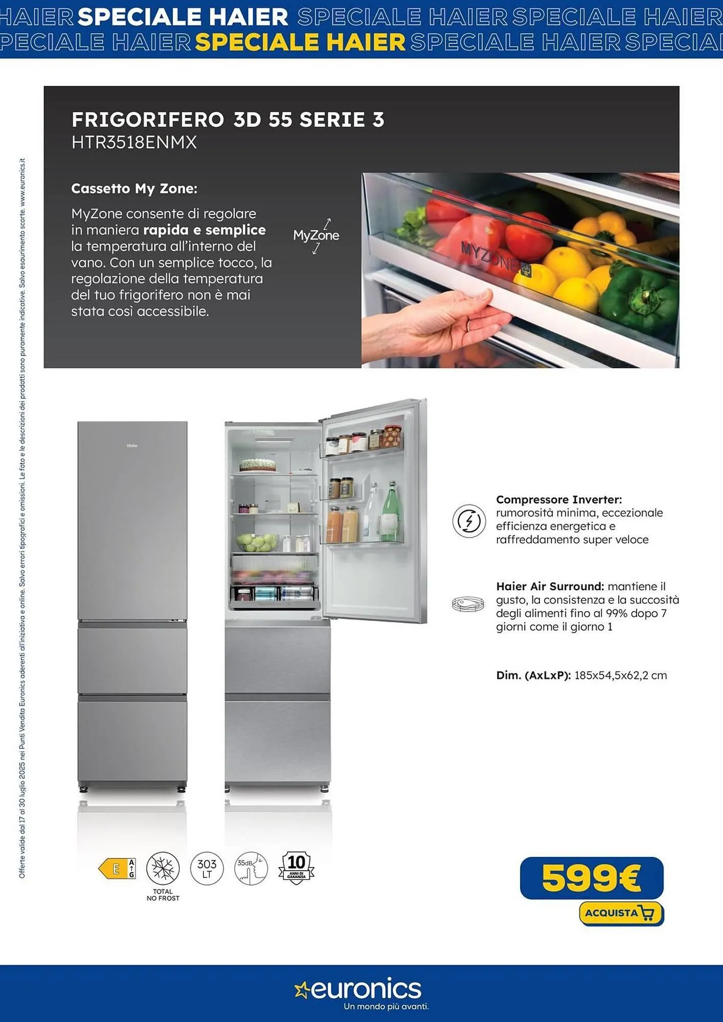 Volantino Euronics da 17 luglio a 30 luglio di 2025 - Pagina del volantino 7