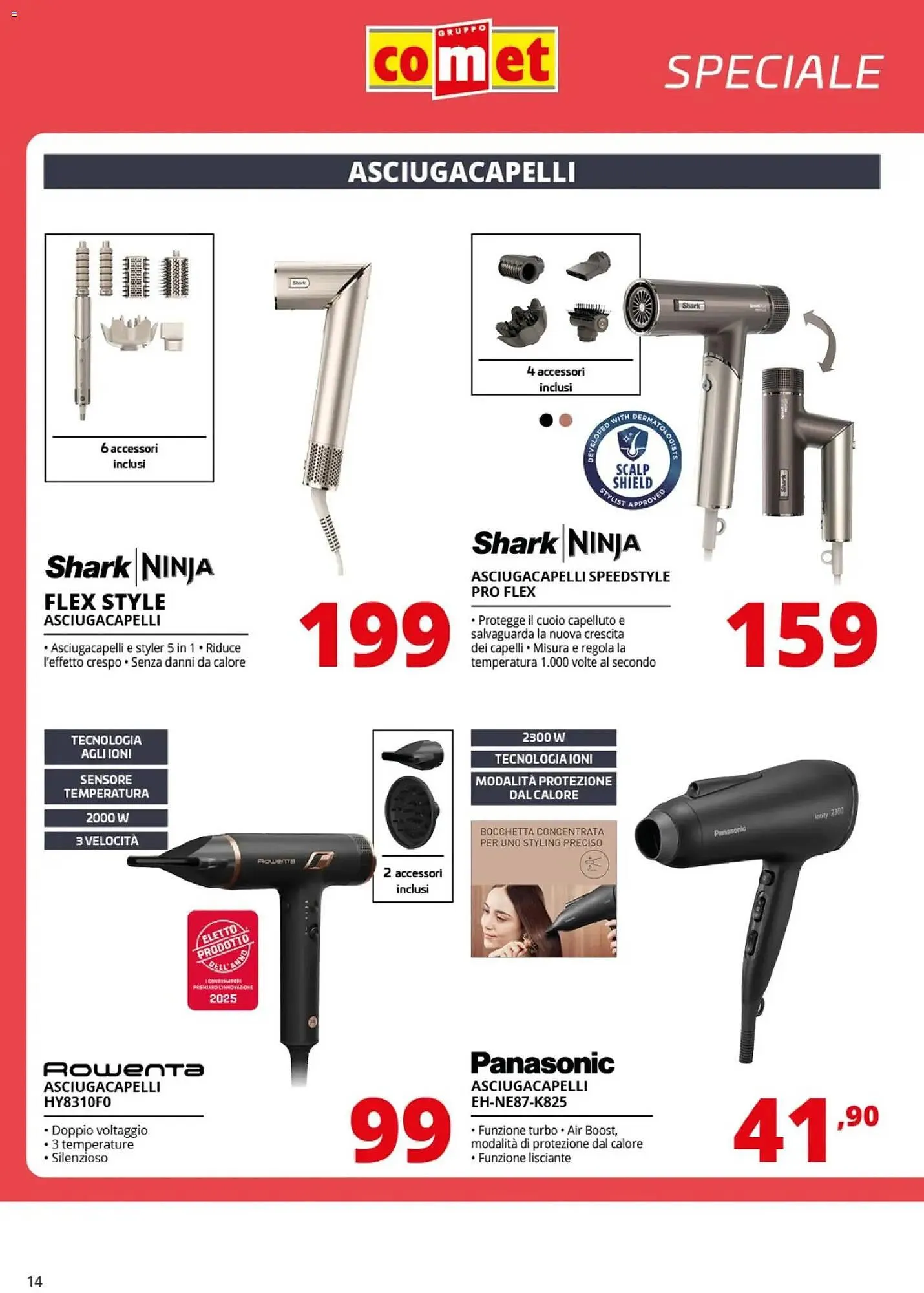 Volantino Comet da 20 marzo a 8 aprile di 2026 - Pagina del volantino 14