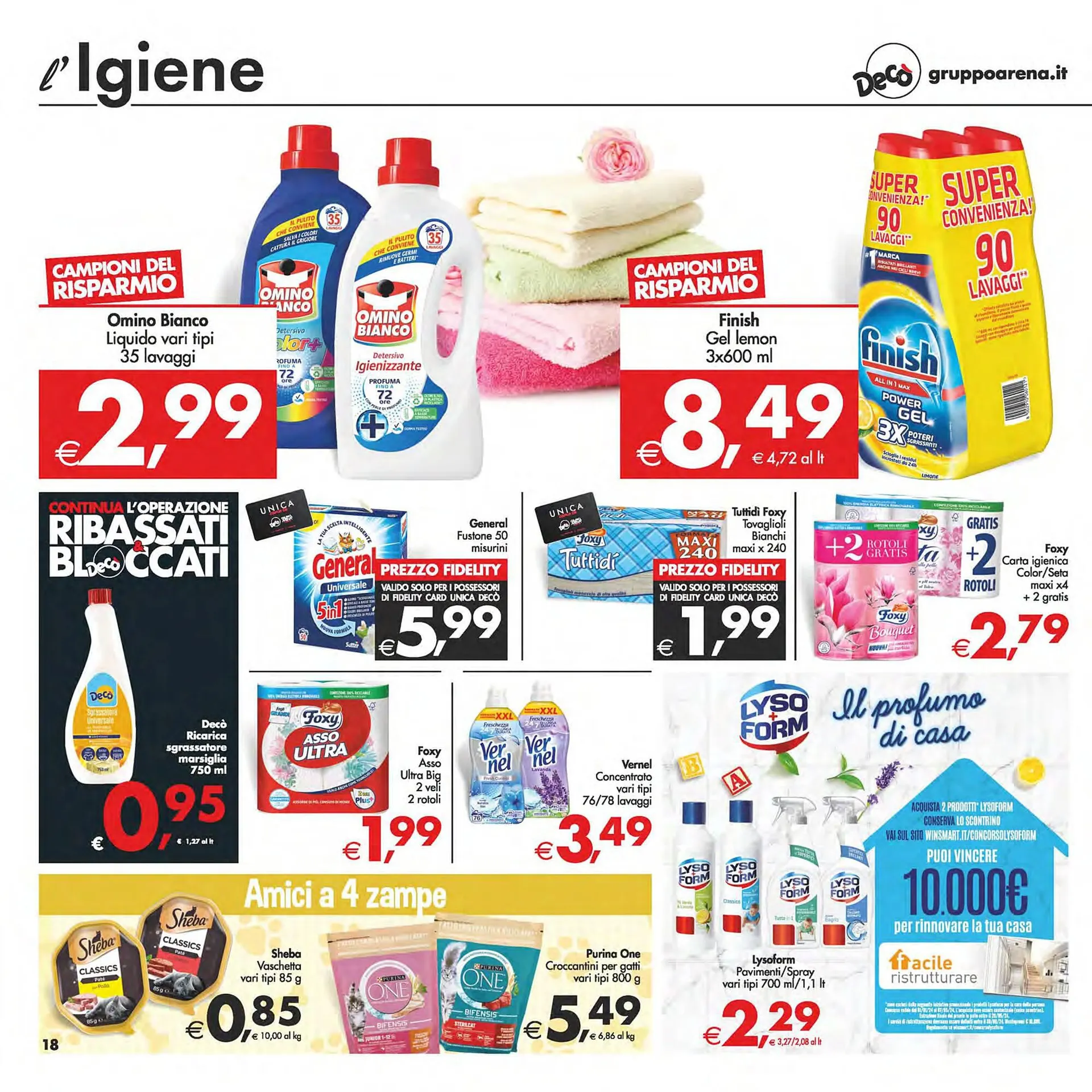 Volantino Deco Supermercati da 16 febbraio a 26 febbraio di 2024 - Pagina del volantino 18