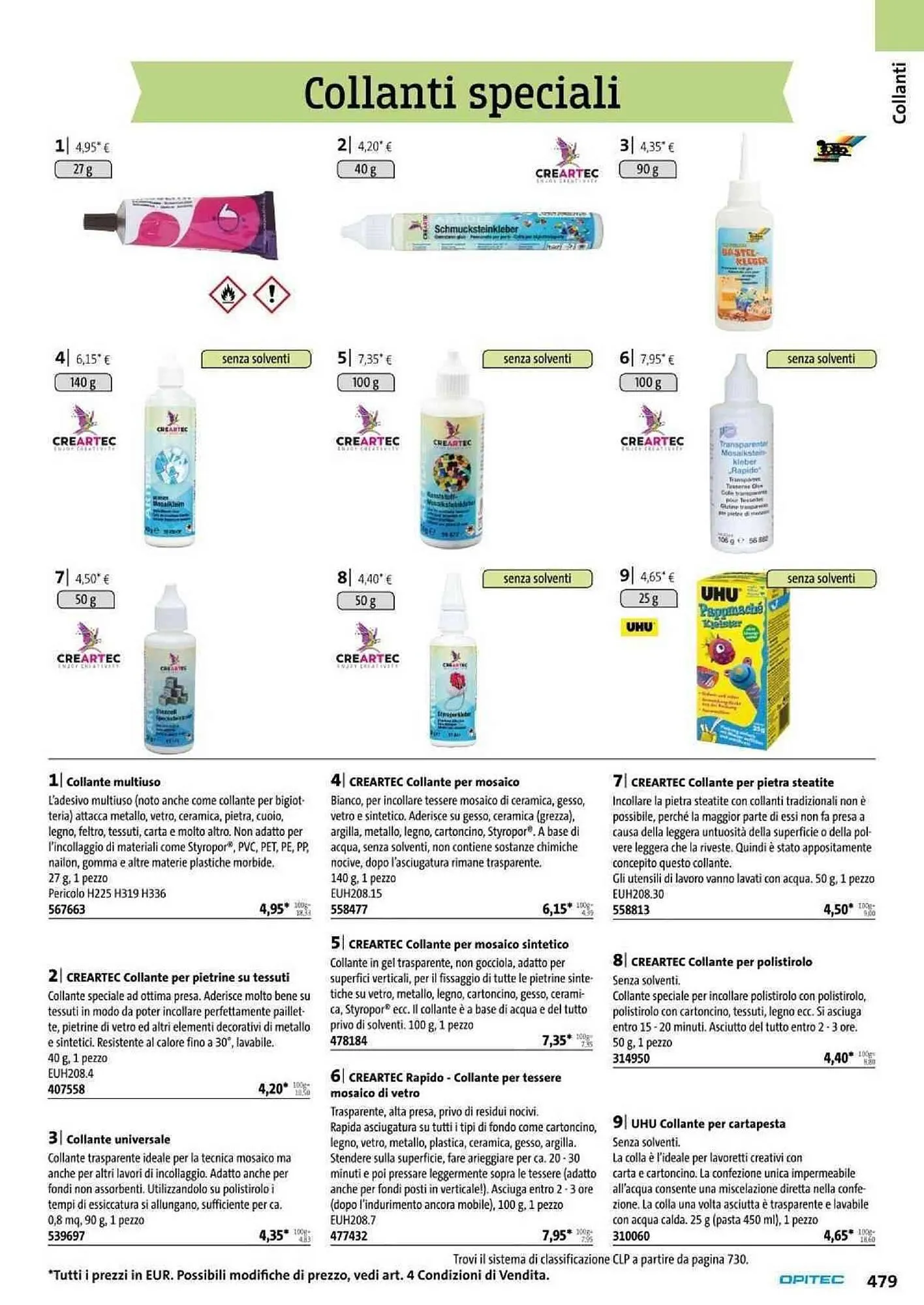 Volantino Opitec da 6 gennaio a 31 agosto di 2024 - Pagina del volantino 479