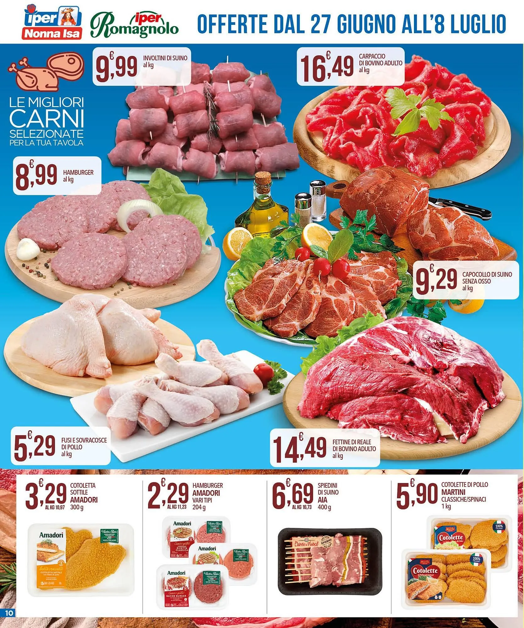 Volantino Iper Nonna Isa da 27 giugno a 8 luglio di 2025 - Pagina del volantino 10