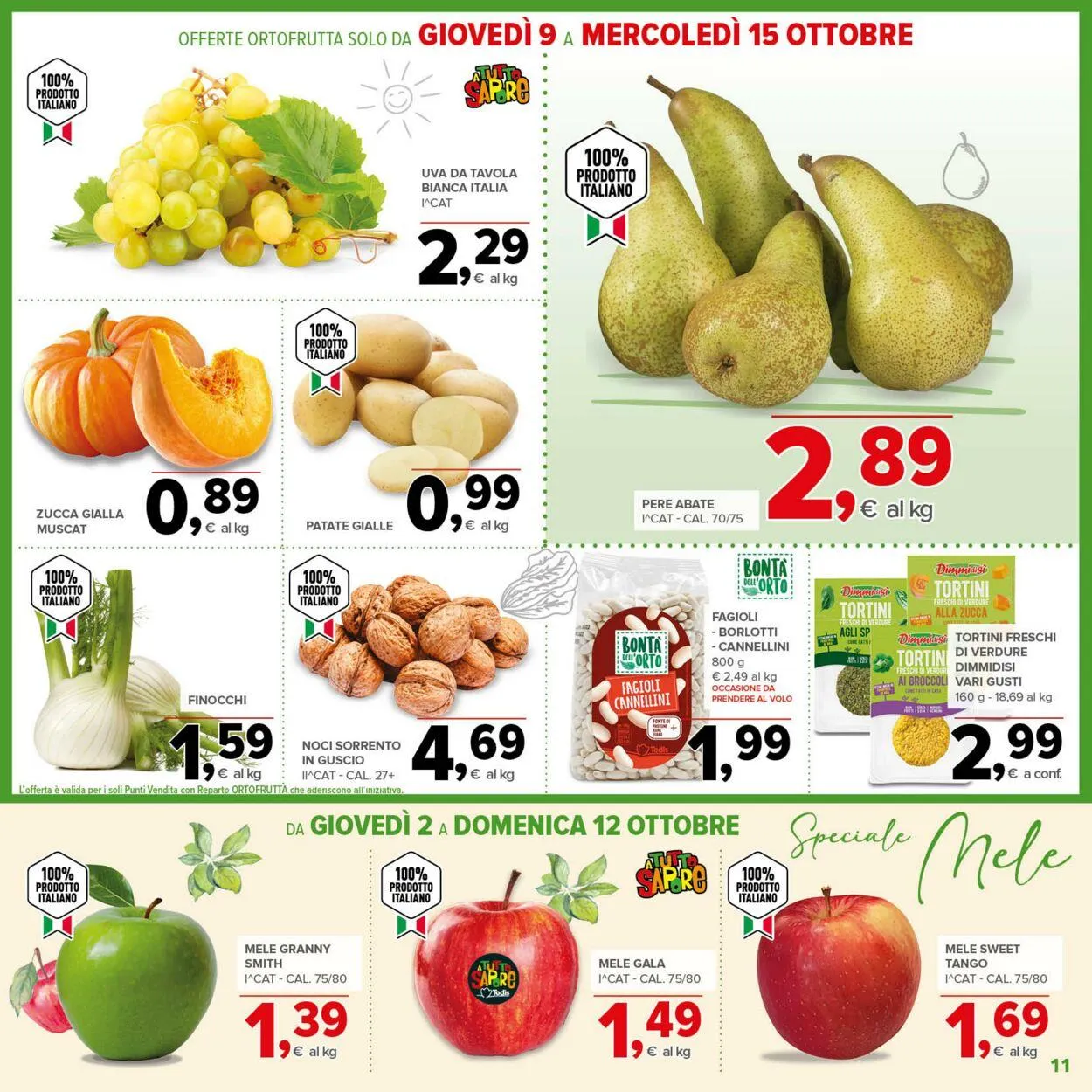 Todis Volantino attuale da 10 dicembre a 24 dicembre di 2025 - Pagina del volantino 11