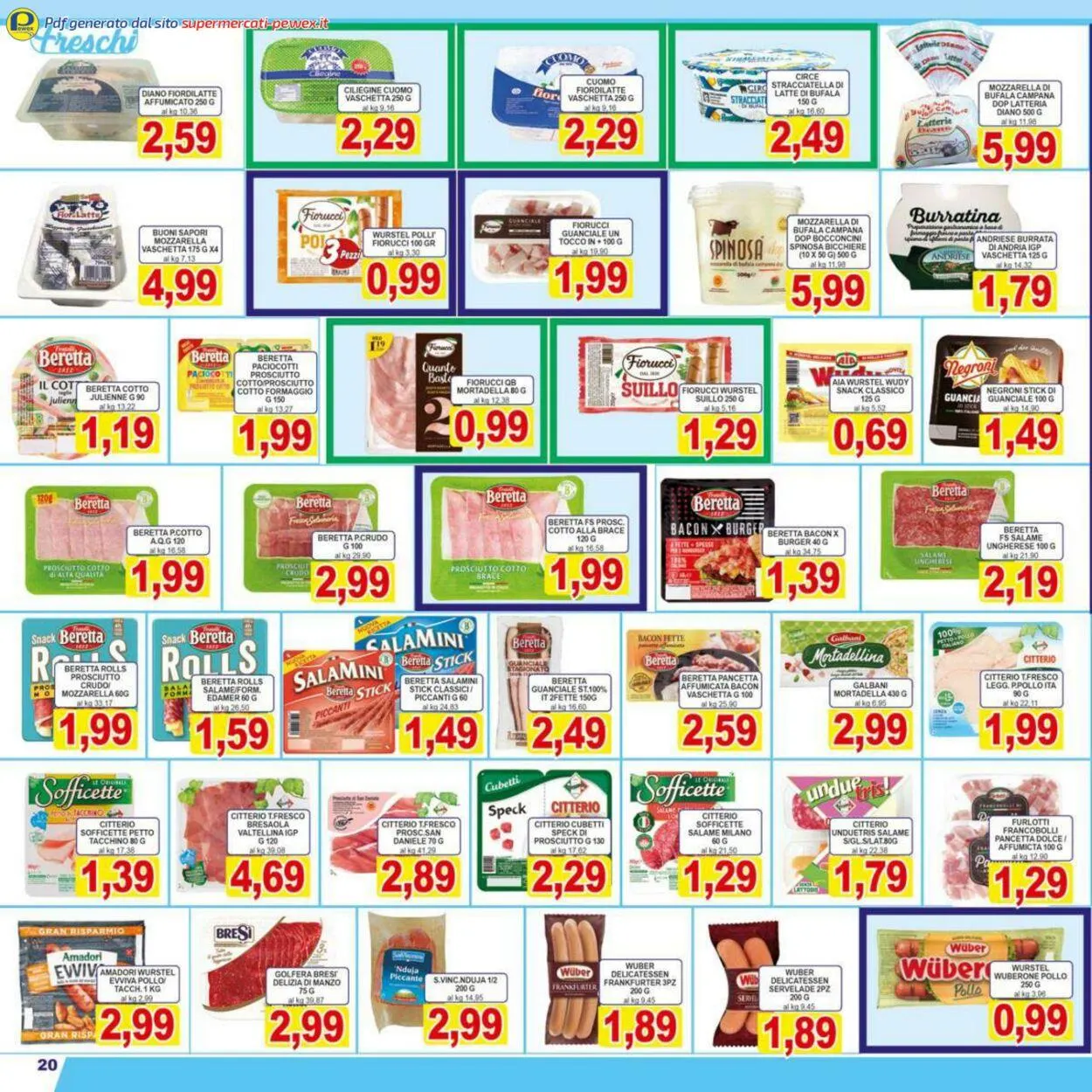 Pewex Volantino attuale da 28 ottobre a 11 novembre di 2025 - Pagina del volantino 20