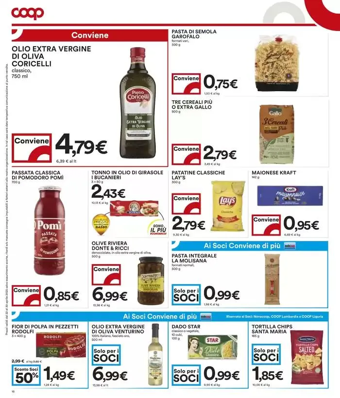 RISPARMIO da 22 aprile a 30 aprile di 2025 - Pagina del volantino 16