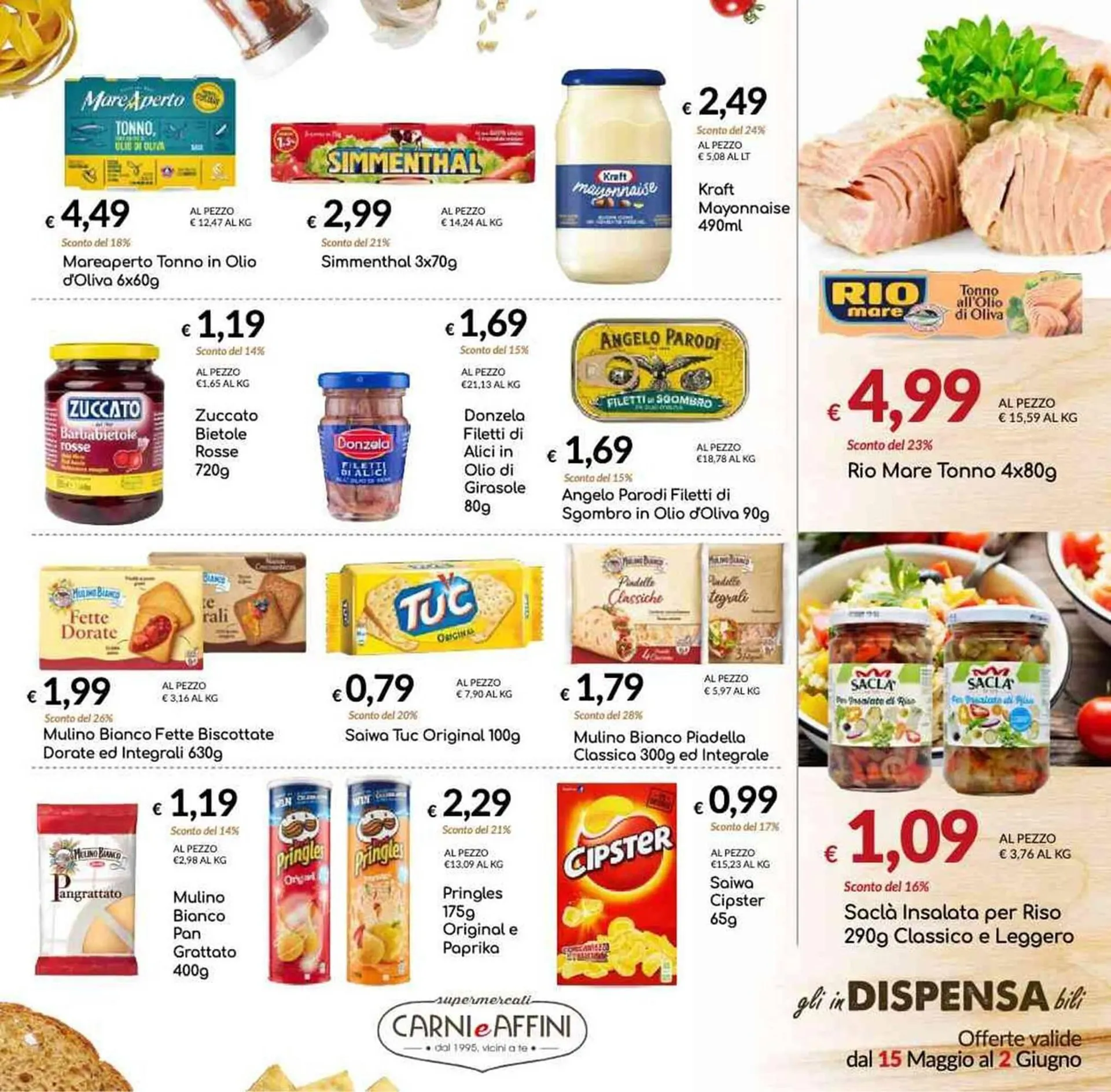 Volantino Carni e Affini Supermercati da 13 maggio a 2 giugno di 2024 - Pagina del volantino 7