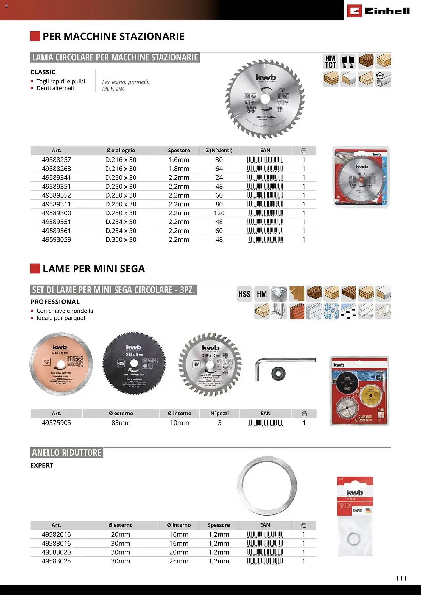 Volantino Einhell da 17 marzo a 31 dicembre di 2026 - Pagina del volantino 113