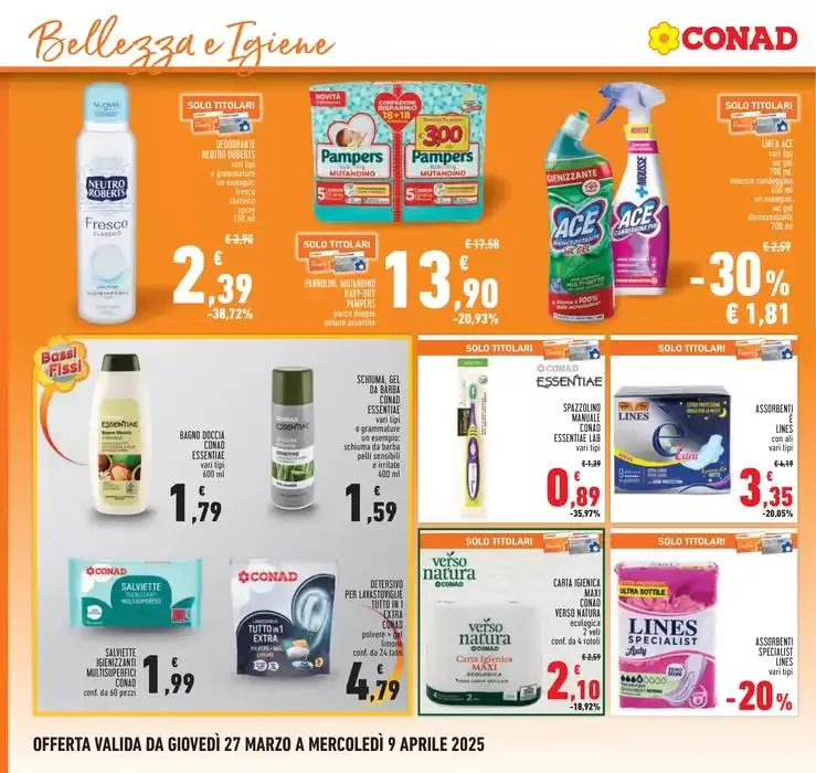 Sconti fino al 50% da 27 marzo a 9 aprile di 2025 - Pagina del volantino 18