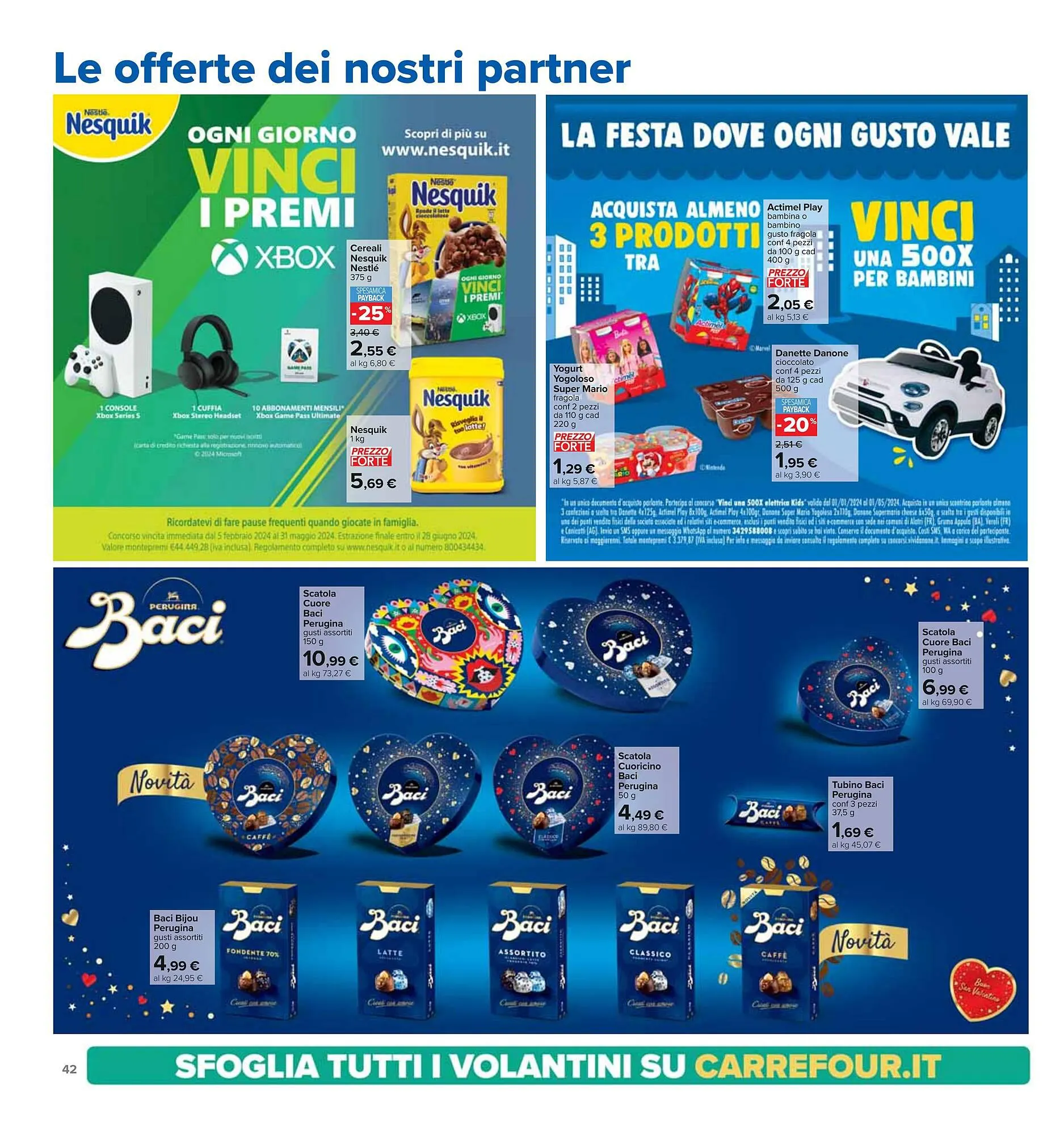Volantino Carrefour Iper da 2 febbraio a 11 febbraio di 2024 - Pagina del volantino 42