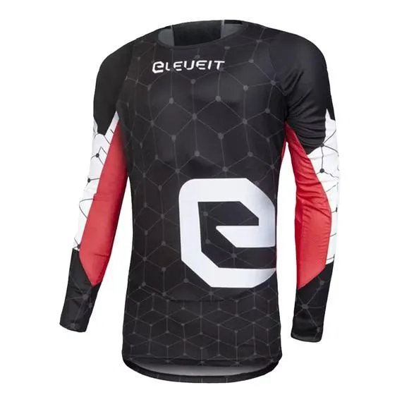 Maglia da cross X-treme Nero/Rosso/Bianco