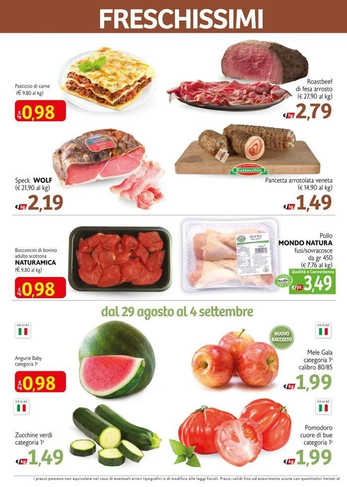0.98 euro da 29 agosto a 11 settembre di 2024 - Pagina del volantino 2
