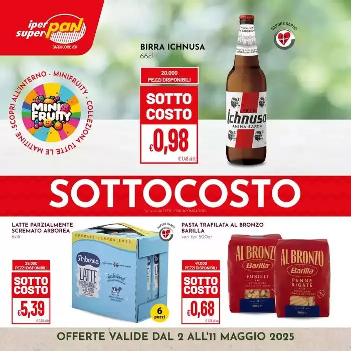 Sottocosto da 2 maggio a 11 maggio di 2025 - Pagina del volantino 1