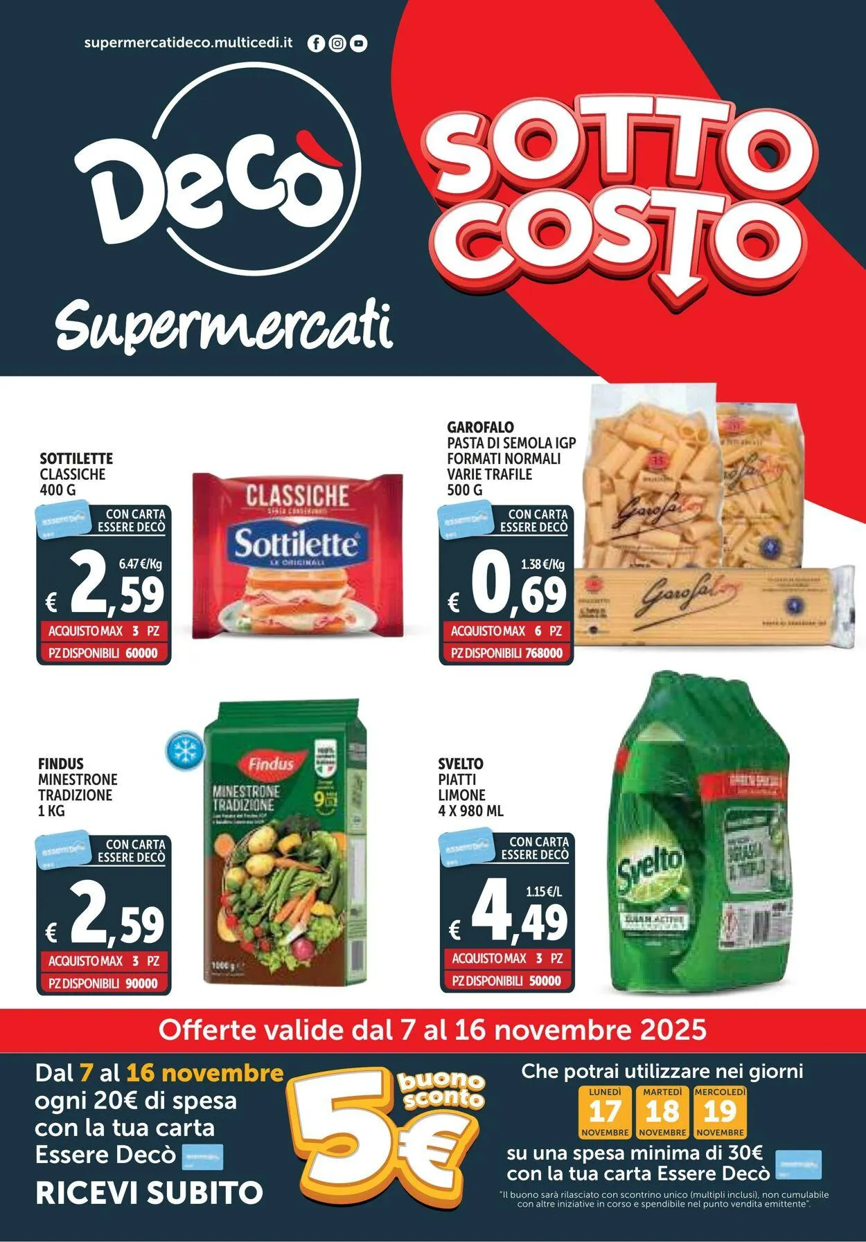 Deco Volantino attuale da 13 novembre a 27 novembre di 2025 - Pagina del volantino 1
