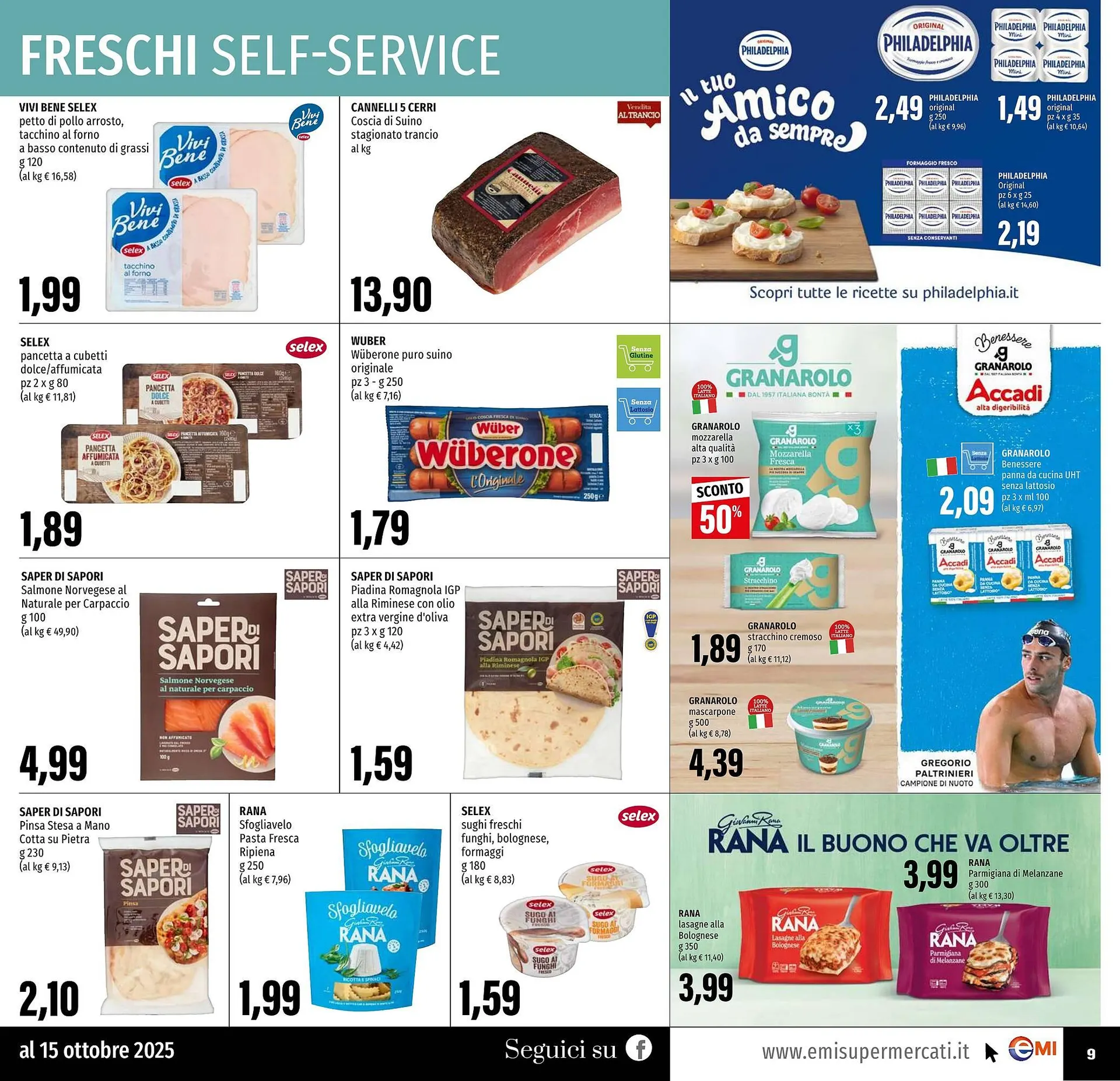 Volantino Emi Supermercati da 2 ottobre a 15 ottobre di 2025 - Pagina del volantino 9