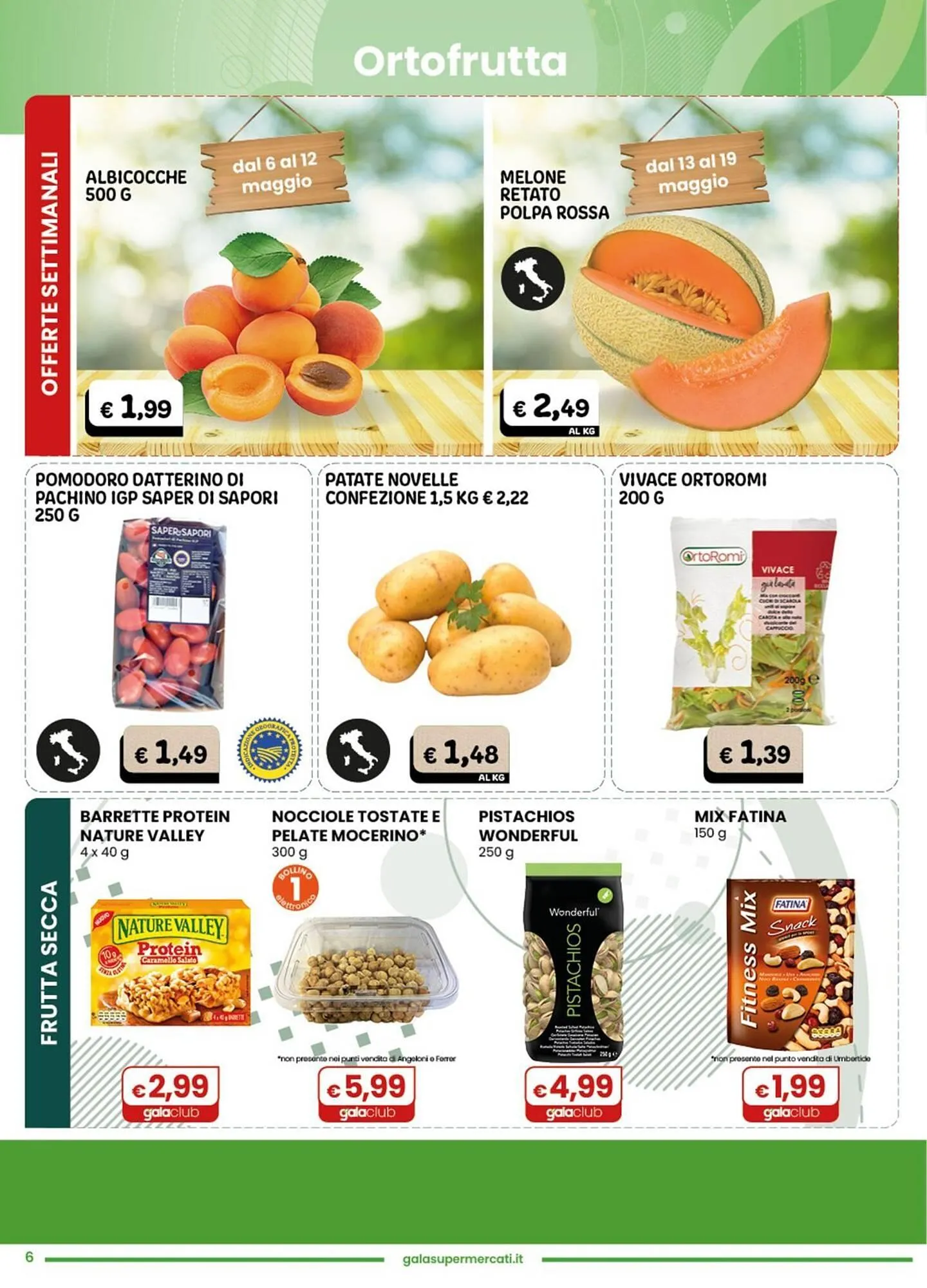 Volantino Gala Supermercati da 6 maggio a 19 maggio di 2026 - Pagina del volantino 6