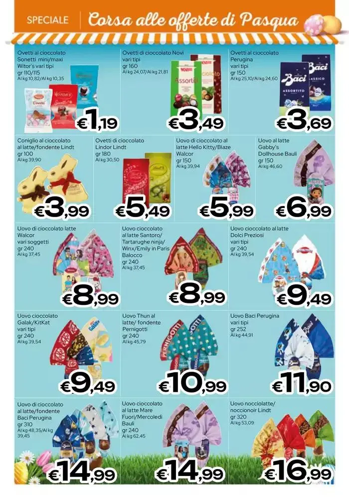Corsa alla scorta di Pasqua da 8 aprile a 23 aprile di 2025 - Pagina del volantino 13