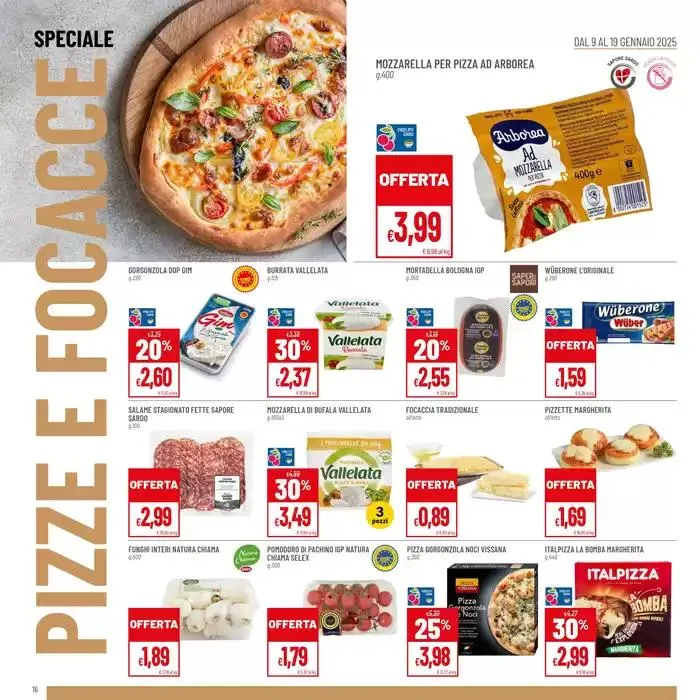 Sottocosto da 9 gennaio a 19 gennaio di 2025 - Pagina del volantino 16