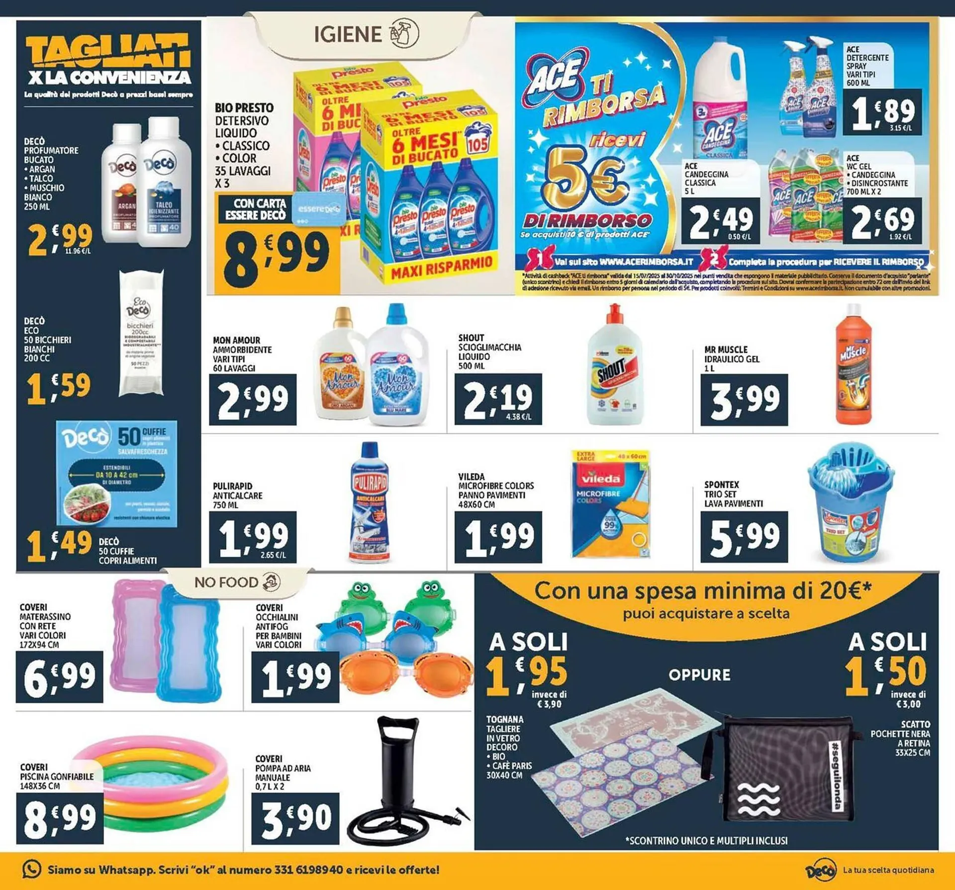 Volantino Deco Market da 29 luglio a 7 agosto di 2025 - Pagina del volantino 19