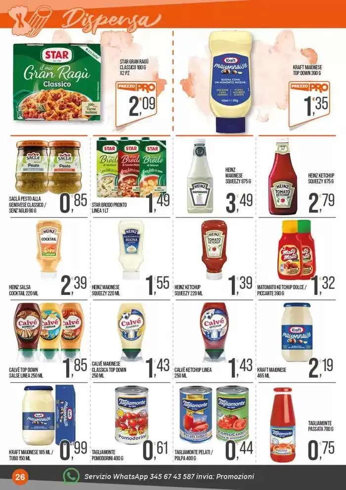 Scegli la qualita risparmia con noi! da 28 ottobre a 10 novembre di 2024 - Pagina del volantino 26