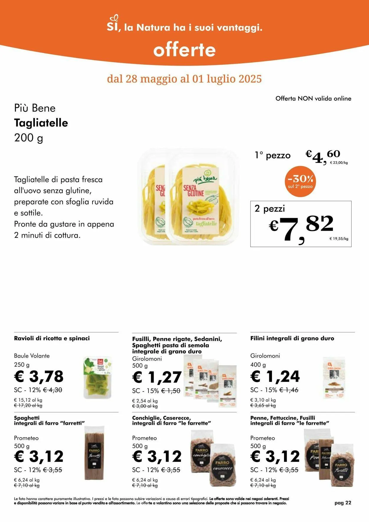 Natura Sì Volantino attuale da 8 luglio a 22 luglio di 2025 - Pagina del volantino 22