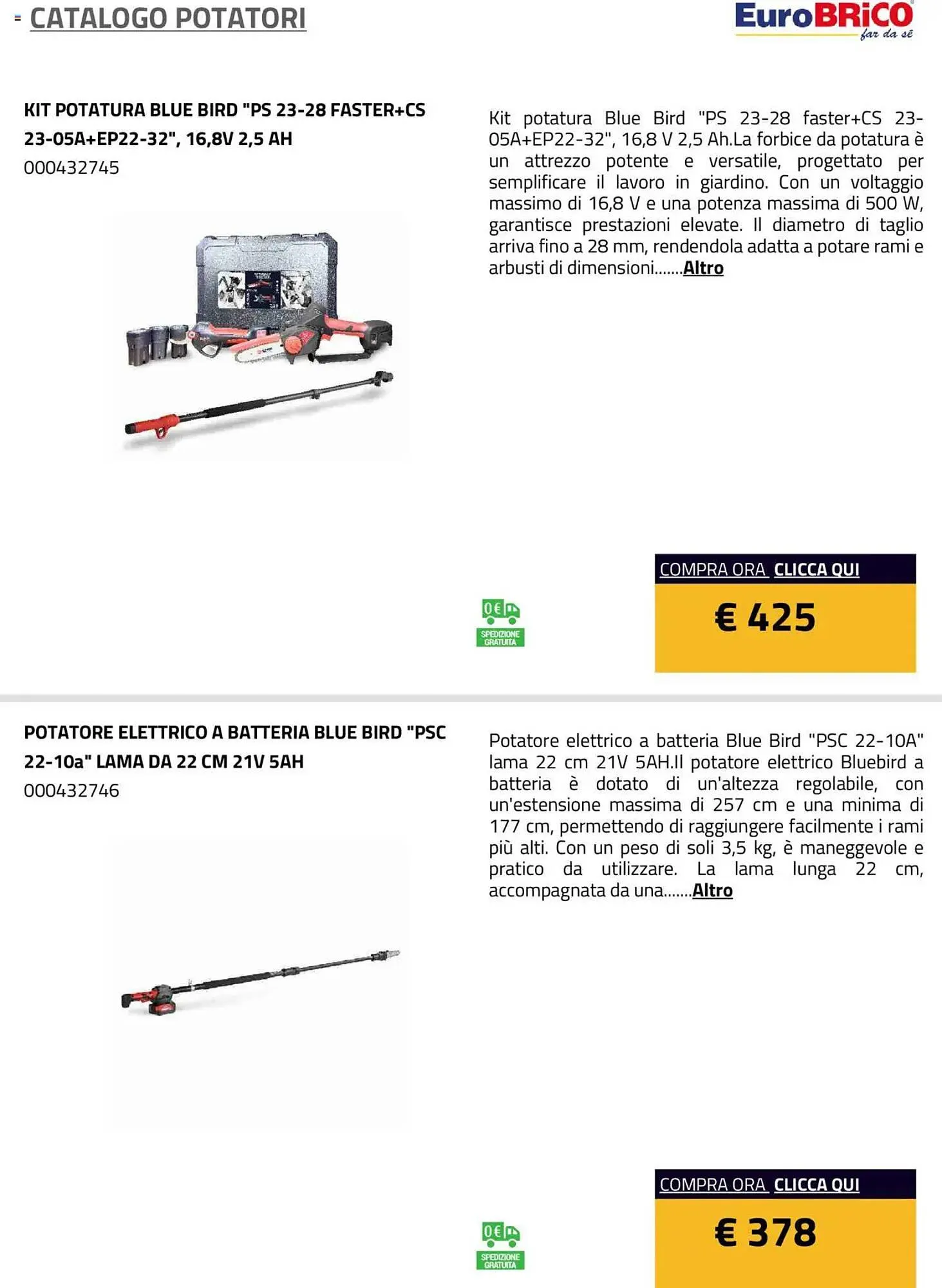 Volantino Eurobrico da 23 luglio a 31 dicembre di 2025 - Pagina del volantino 31