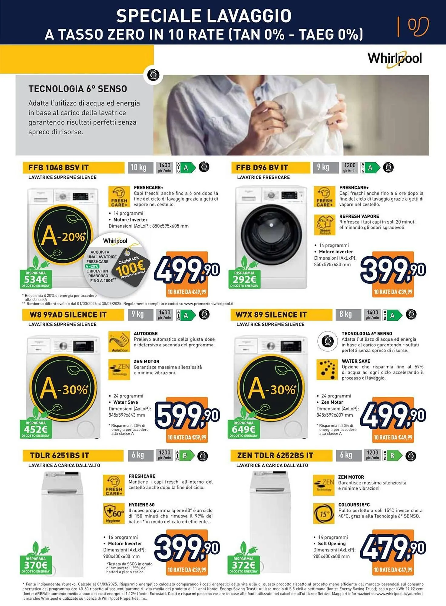 Volantino Unieuro da 20 marzo a 6 aprile di 2025 - Pagina del volantino 9