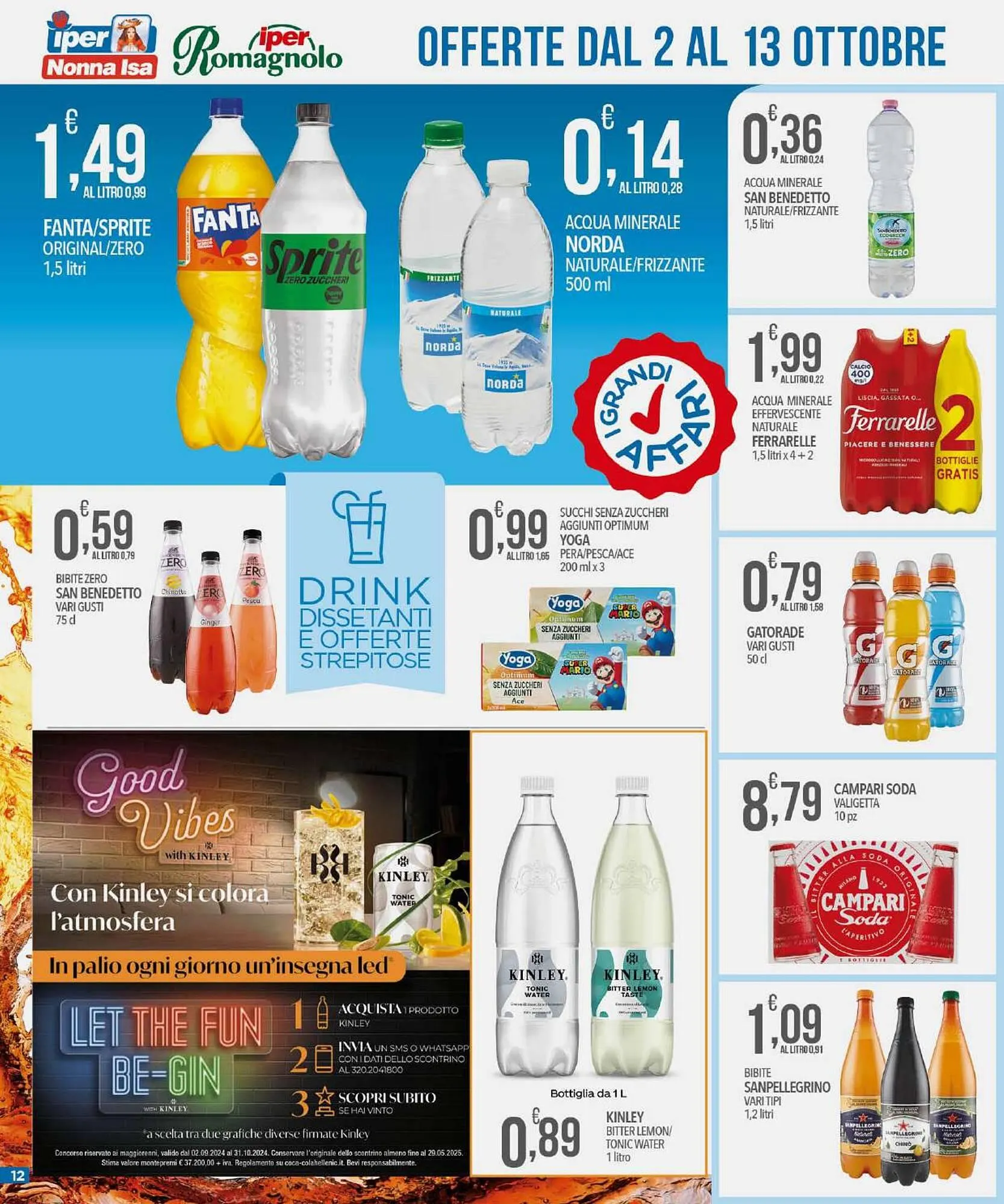 Volantino Iper Romagnolo da 2 ottobre a 13 ottobre di 2024 - Pagina del volantino 12