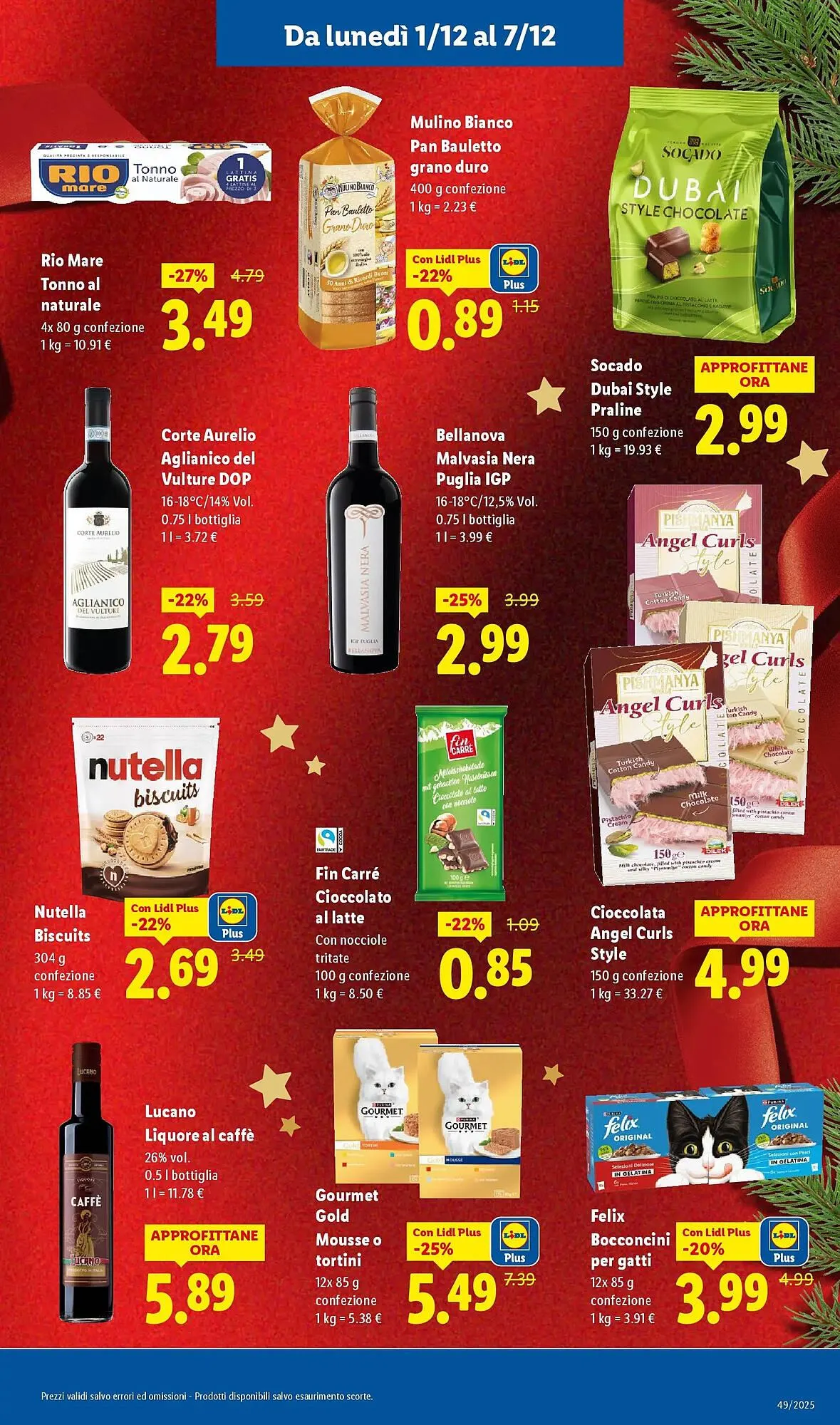 Volantino Lidl da 1 dicembre a 7 dicembre di 2025 - Pagina del volantino 21