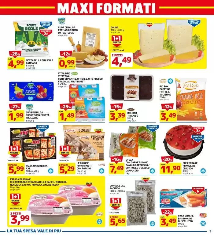 Maxi formati da 24 aprile a 11 maggio di 2025 - Pagina del volantino 3