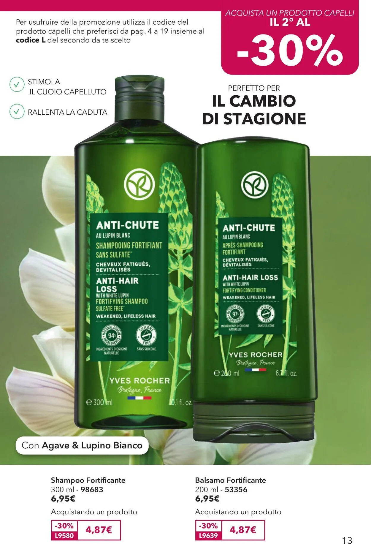 Yves Rocher Volantino attuale da 11 settembre a 25 settembre di 2025 - Pagina del volantino 13