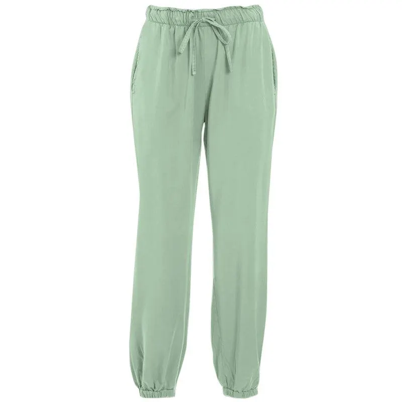 Pantalone donna Jogger in Twill Tencel
