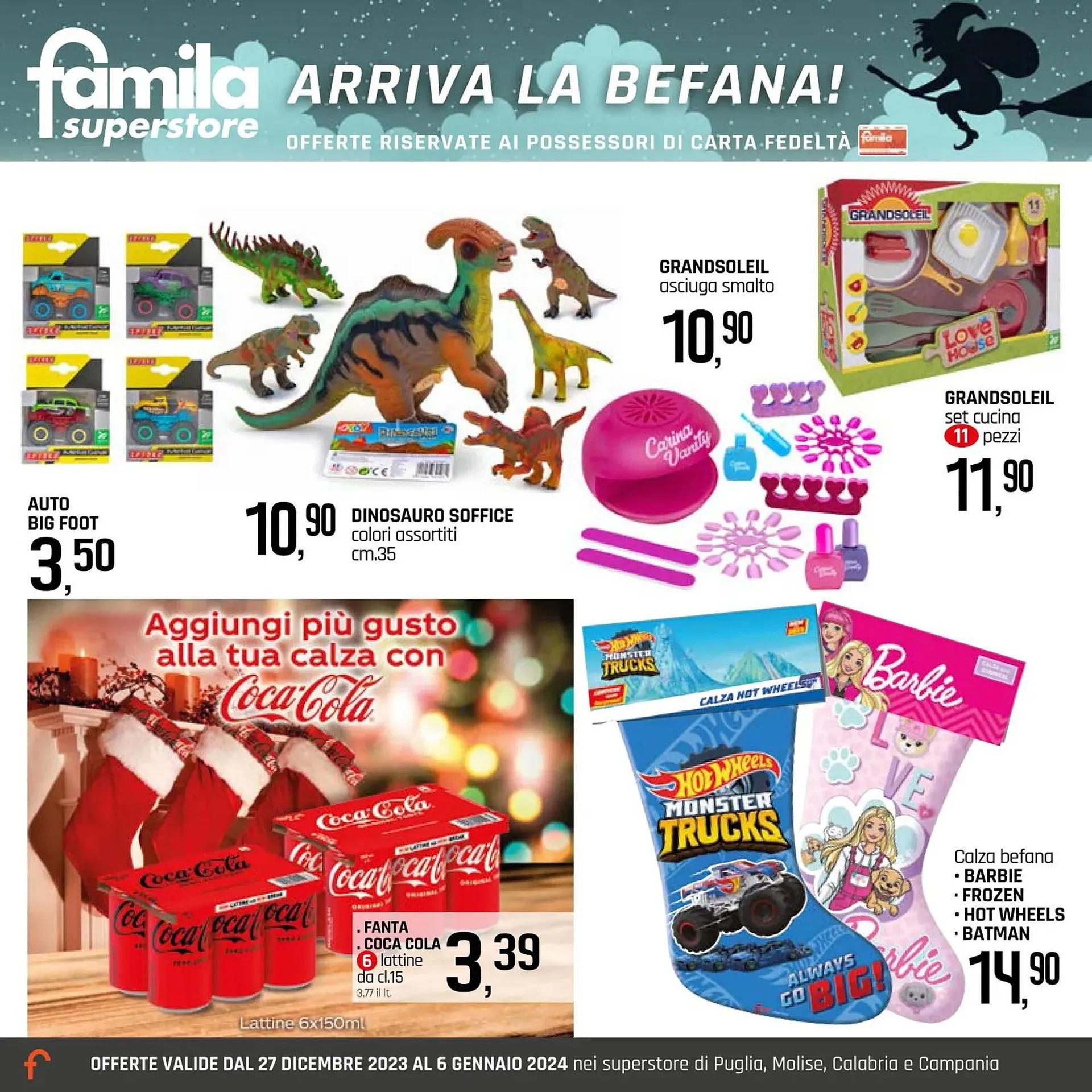 Volantino Famila Superstore da 27 dicembre a 6 gennaio di 2024 - Pagina del volantino 6