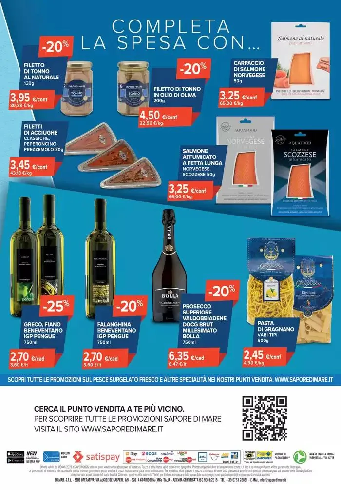 Il mare a tavola conviene! da 6 marzo a 30 marzo di 2025 - Pagina del volantino 4