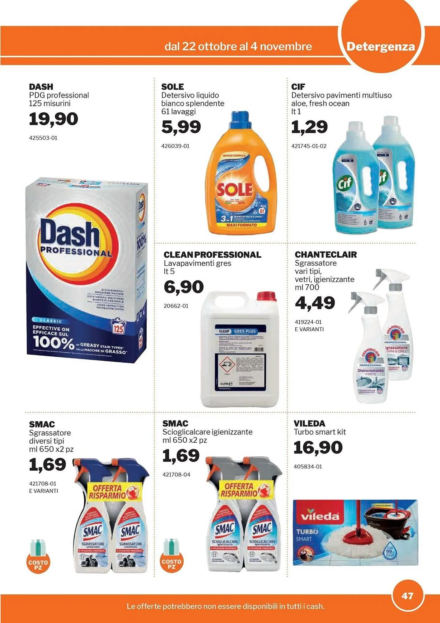 Volantino GrosMarket da 22 ottobre a 4 novembre di 2025 - Pagina del volantino 47