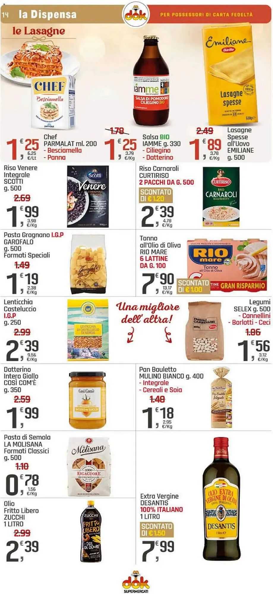 Volantino Supermercati Dok da 17 dicembre a 24 dicembre di 2025 - Pagina del volantino 14