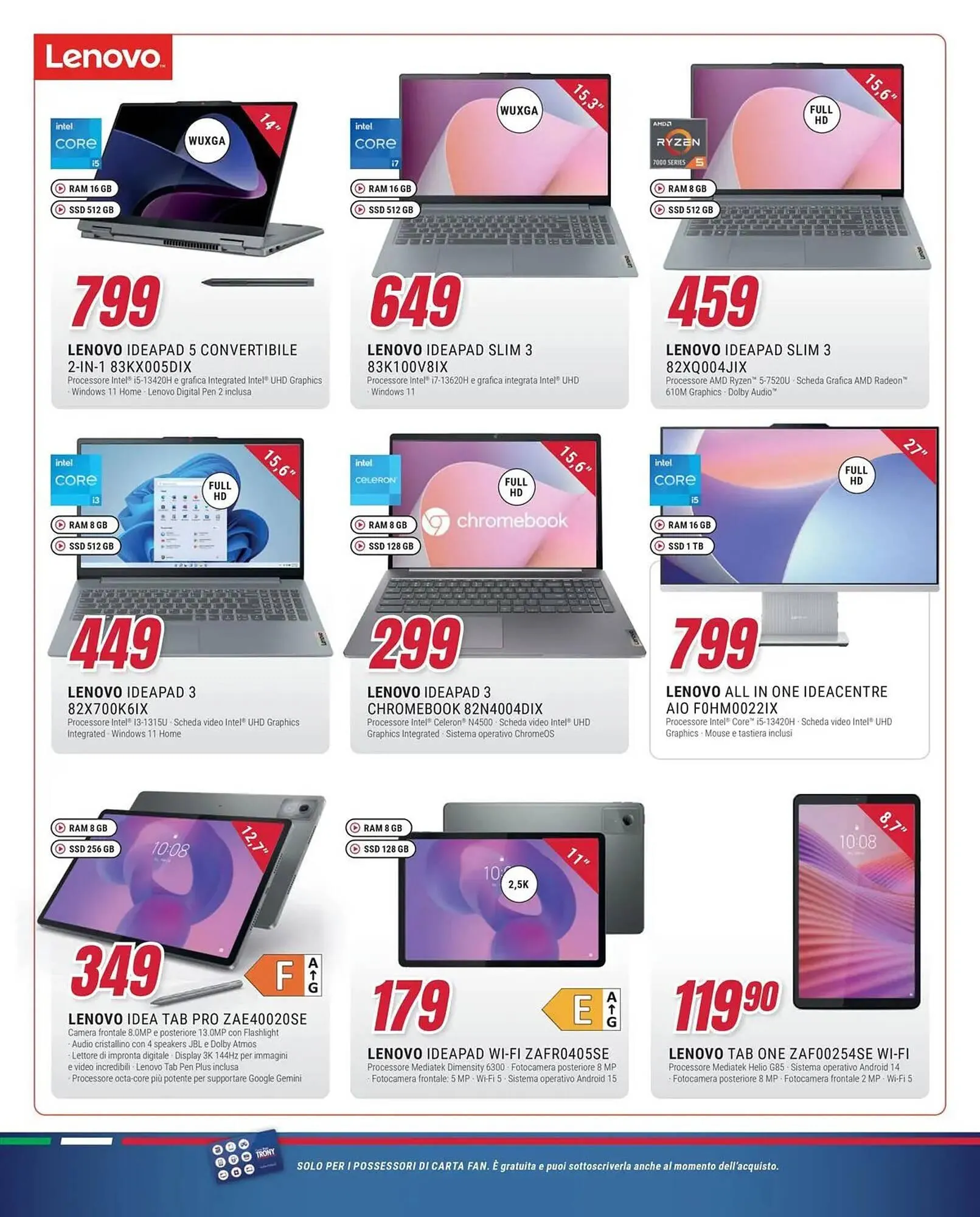 Volantino Trony da 1 aprile a 15 aprile di 2026 - Pagina del volantino 21