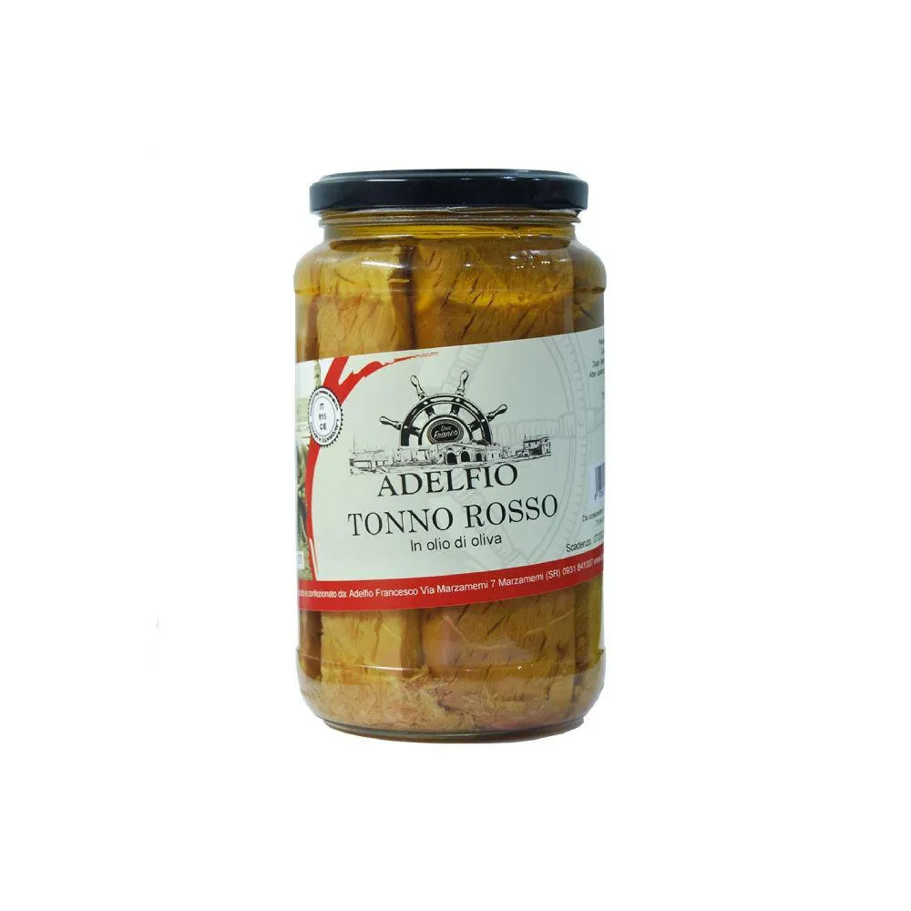 Adelfio Tonno rosso in olio di oliva 600g