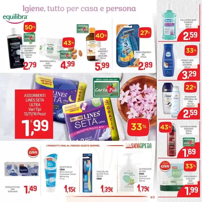 Sconti 30% 40% 50% da 2 maggio a 14 maggio di 2025 - Pagina del volantino 23