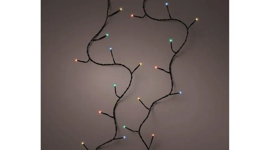 Catena 180 led luce multicolor 13 metri