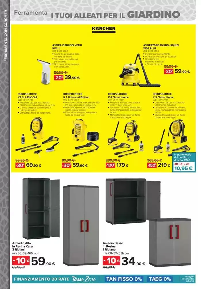 Stile e comfort all'aperto da 1 aprile a 30 aprile di 2025 - Pagina del volantino 30