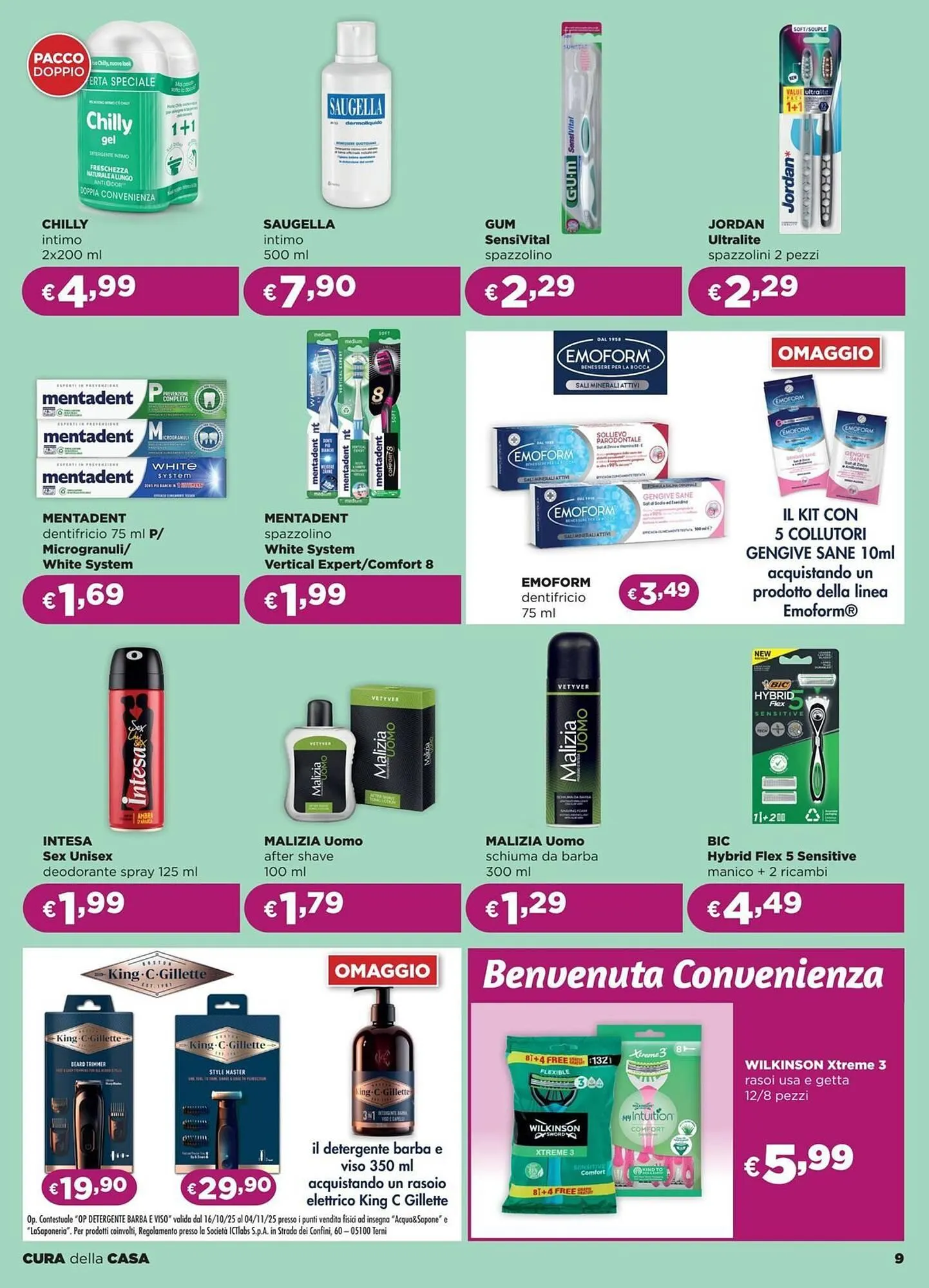 Volantino La Saponeria da 16 ottobre a 4 novembre di 2025 - Pagina del volantino 9