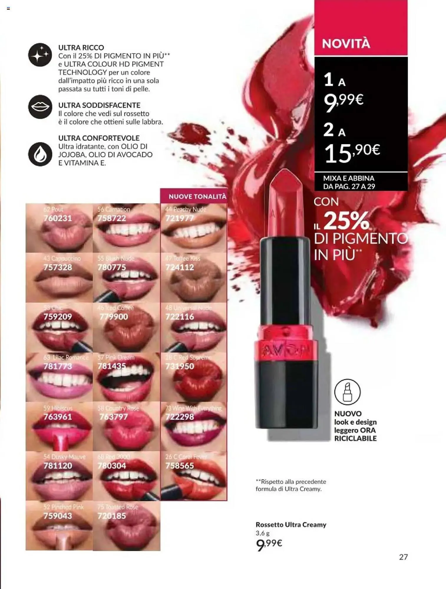 Volantino Avon da 1 marzo a 31 marzo di 2025 - Pagina del volantino 27