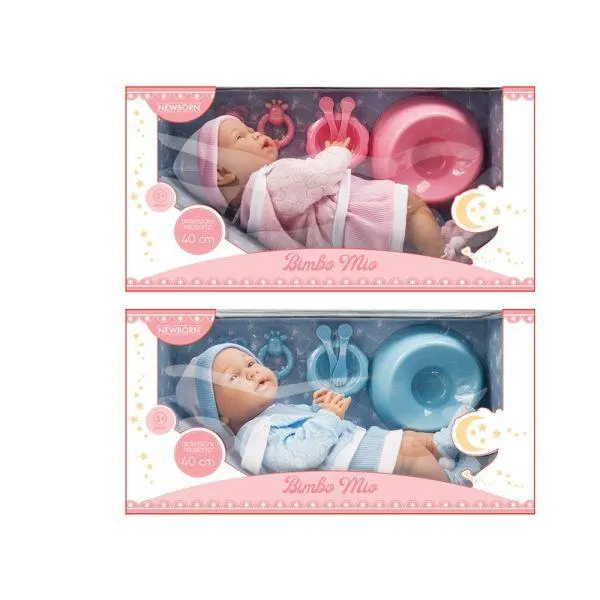 bambola new born 40 cm - mazzeo giocattoli