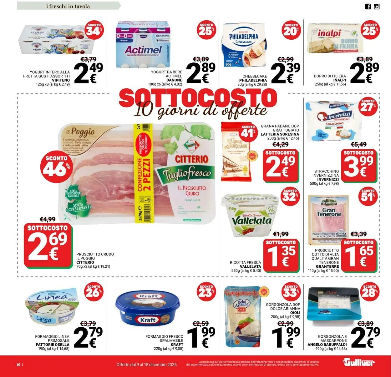 Gulliver Volantino attuale da 9 dicembre a 18 dicembre di 2025 - Pagina del volantino 10