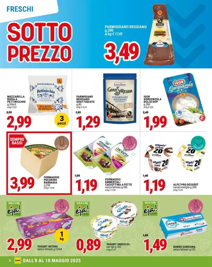 Sotto prezzo da 8 maggio a 18 maggio di 2025 - Pagina del volantino 6
