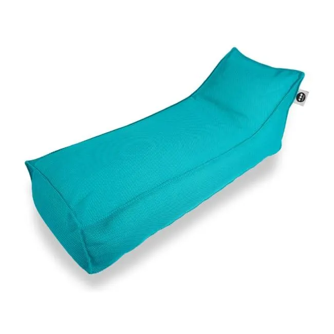 Soo Santaï Lettino Relax Sis, 160x70x35 cm, interno/esterno, galleggiante, rimovibile e resistente ai raggi UV, blu, senza polistirolo