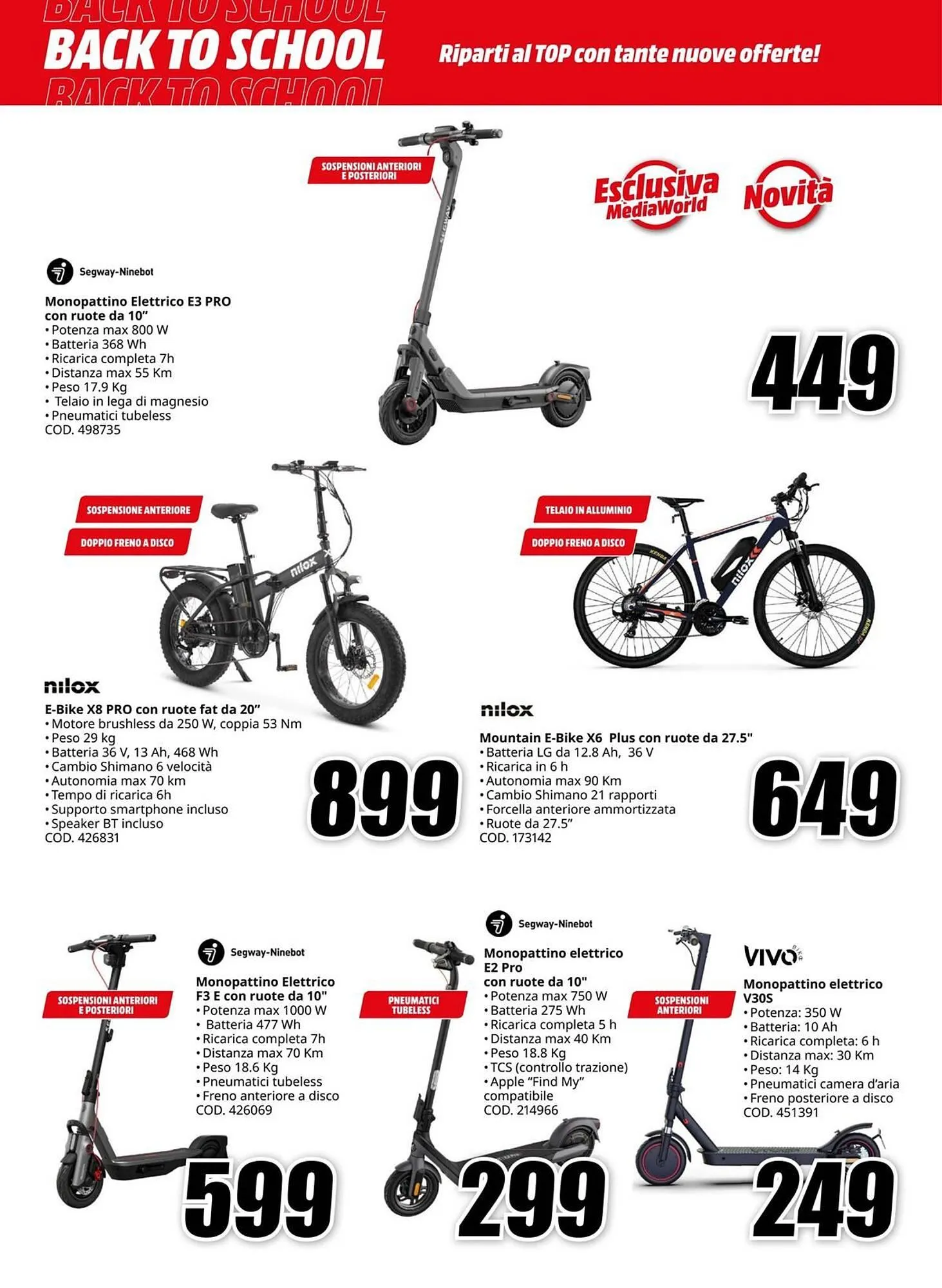 Volantino MediaWorld da 3 settembre a 14 settembre di 2025 - Pagina del volantino 24