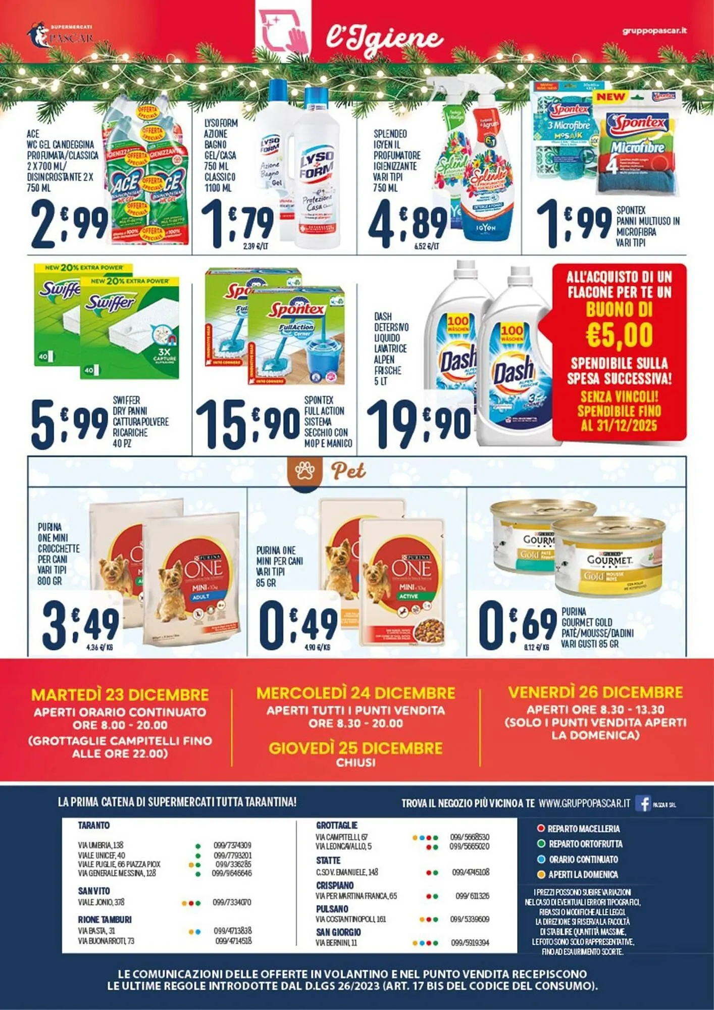 Volantino Gruppo Pascar da 15 dicembre a 24 dicembre di 2025 - Pagina del volantino 16